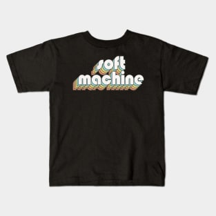 Retro Soft Machine Kids T-Shirt